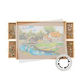 Social Hike Puzzle Board 1500 pcs - Rotating Tabletop with 4 Drawers and Cover V238-SUPDZ-41228495224912