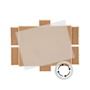 Social Hike Puzzle Board 1500 pcs - Rotating Tabletop with 6 Drawers and Cover V238-SUPDZ-41228508430416