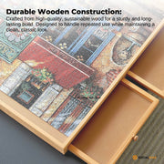 Social Hike Puzzle Board 1500 pcs - Rotating Tabletop with 6 Drawers and Cover V238-SUPDZ-41228508430416
