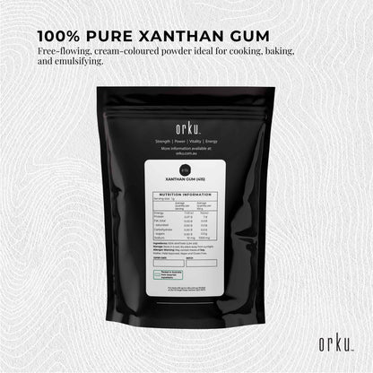 Orku 100g Xanthan Gum Thickener Pure Fine Powder 200 Mesh FCC E415 Food Additive V238-SUPDZ-41235040370768