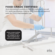 Orku 5Kg Xanthan Gum Thickener Pure Fine Powder 200 Mesh FCC E415 Food Additive V238-SUPDZ-41235056427088