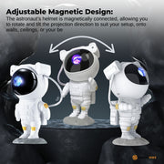 Social Hike Galaxy Star Projector - Colour LED Astronaut Night Light and Remote V238-SUPDZ-41241317081168