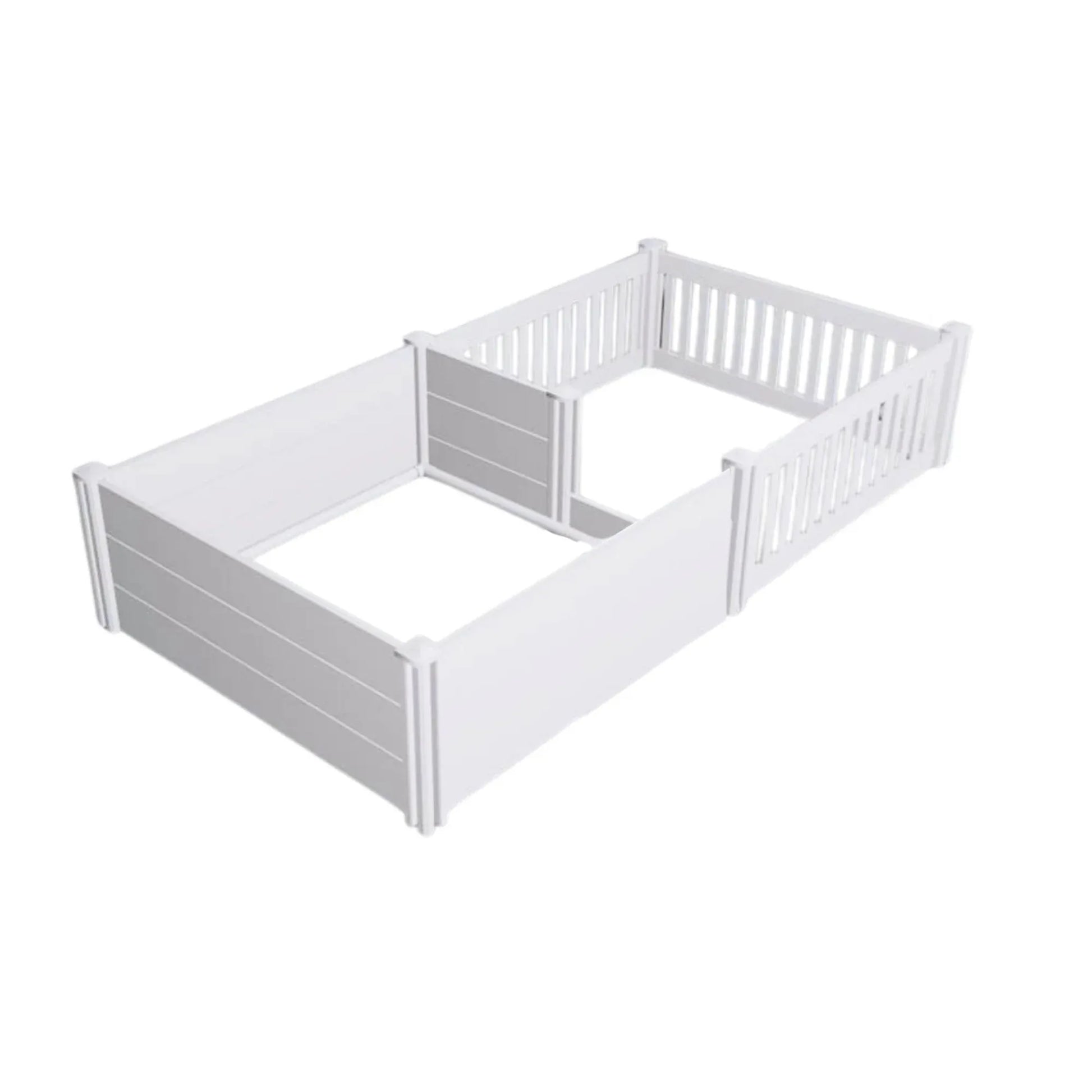 Rooster Farms 1.9m x 0.95m PVC Dog Whelping Box + Playpen Kit - Anti-Crush Rail V238-SUPDZ-41325231505488