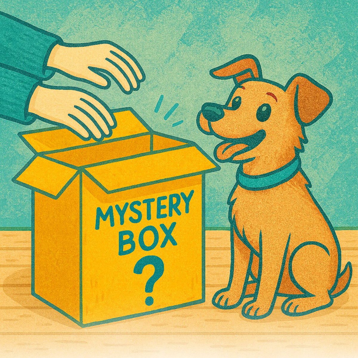 Dog Mystery Box - 10 or More Lucky Dip Assortment of Pet Products V238-SUPDZ-41325256933456