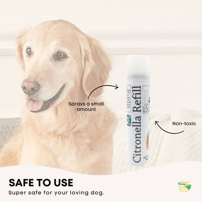 Rooster Farms Dog Bark Training Collar Citronella + Sound Rechargeable Automatic V238-SUPDZ-41383170736208