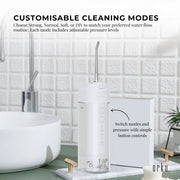 Orku Mini Water Flosser Rechargeable Portable Extendable Travel Oral Irrigator White V238-SUPDZ-41902440415312
