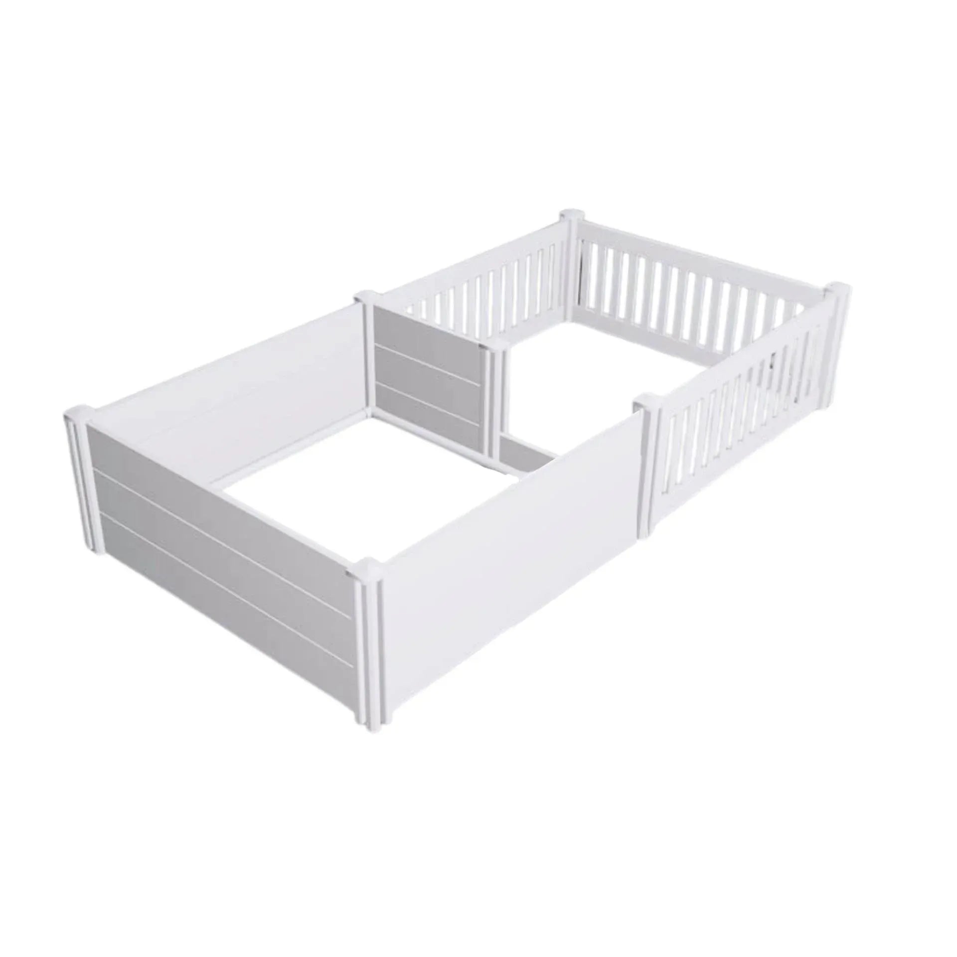 Rooster Farms 2.3m x 1.15m PVC Dog Whelping Box + Playpen Kit - Anti-Crush Rail V238-SUPDZ-41965159710800