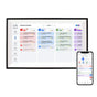 Kitchee 15.6" Digital Calendar Smart Family Planner - 39.5cm Touchscreen Black V238-SUPDZ-41973800796240