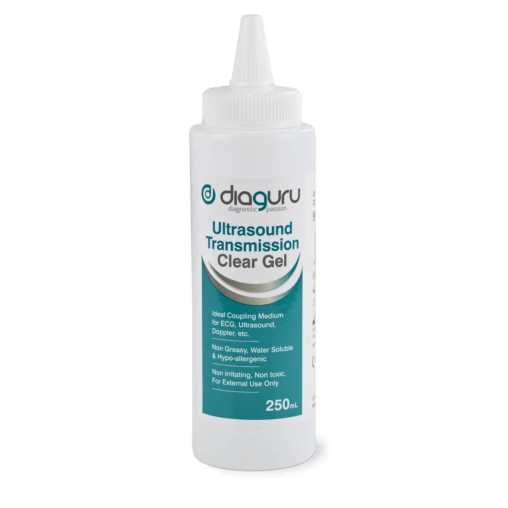 Diaguru 1x 250ml Conductive Transmission Gel - Water-Based External Clear Gel V238-SUPDZ-41983106777168