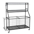 Social Hike Sports Equipment Storage Organiser with Side Rack Garage Trolley V238-SUPDZ-41988635328592