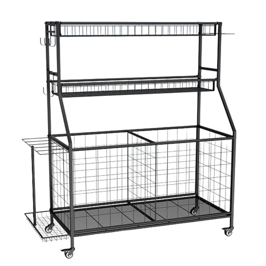 Social Hike Sports Equipment Storage Organiser with Side Rack Garage Trolley V238-SUPDZ-41988635328592