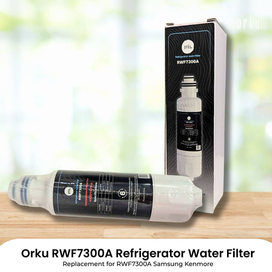 Orku Fridge Water Filter Cartridge Replacement for RWF7300A Samsung Refrigerator V238-SUPDZ-42083931422800