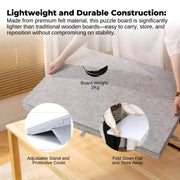 Social Hike Puzzle Board 1000 pcs - Felt Tilting Portable Cover + Drawers Silver V238-SUPDZ-42097733828688