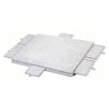 Social Hike Puzzle Board 1500 pcs - Felt Tilting Portable Cover + Drawers Silver V238-SUPDZ-42097742381136