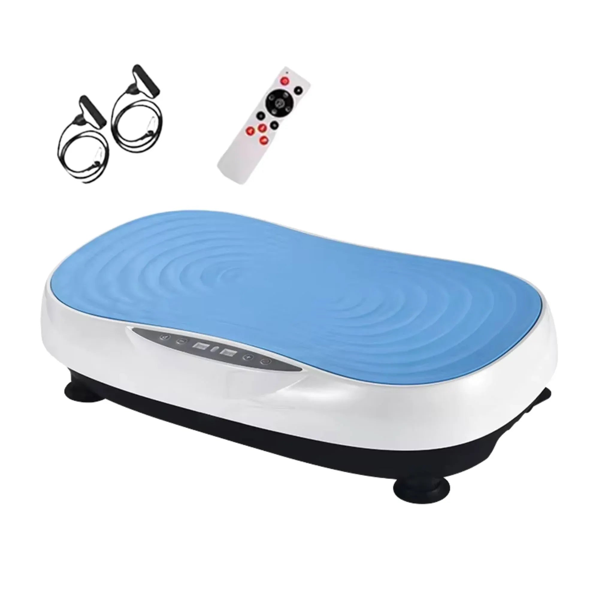 Social Hike 55cm Vibration Plate Machine Full Body Exercise Platform 200W Blue V238-SUPDZ-42099406569552
