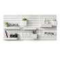 Kitchee Pegboard Wall Organiser Storage Kit 18 Hook and Basket Accessories White V238-SUPDZ-42209007730768