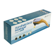 Full Body Handheld Massager Machine Champagne - 6 Massage Heads Neck Shoulder V238-SUPDZ-42796897734