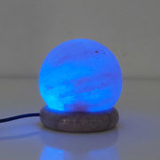 USB Colour Changing Salt Himalayan Lamp - Ball Sphere Shape Pink Rock LED Light V238-SUPDZ-43047389958