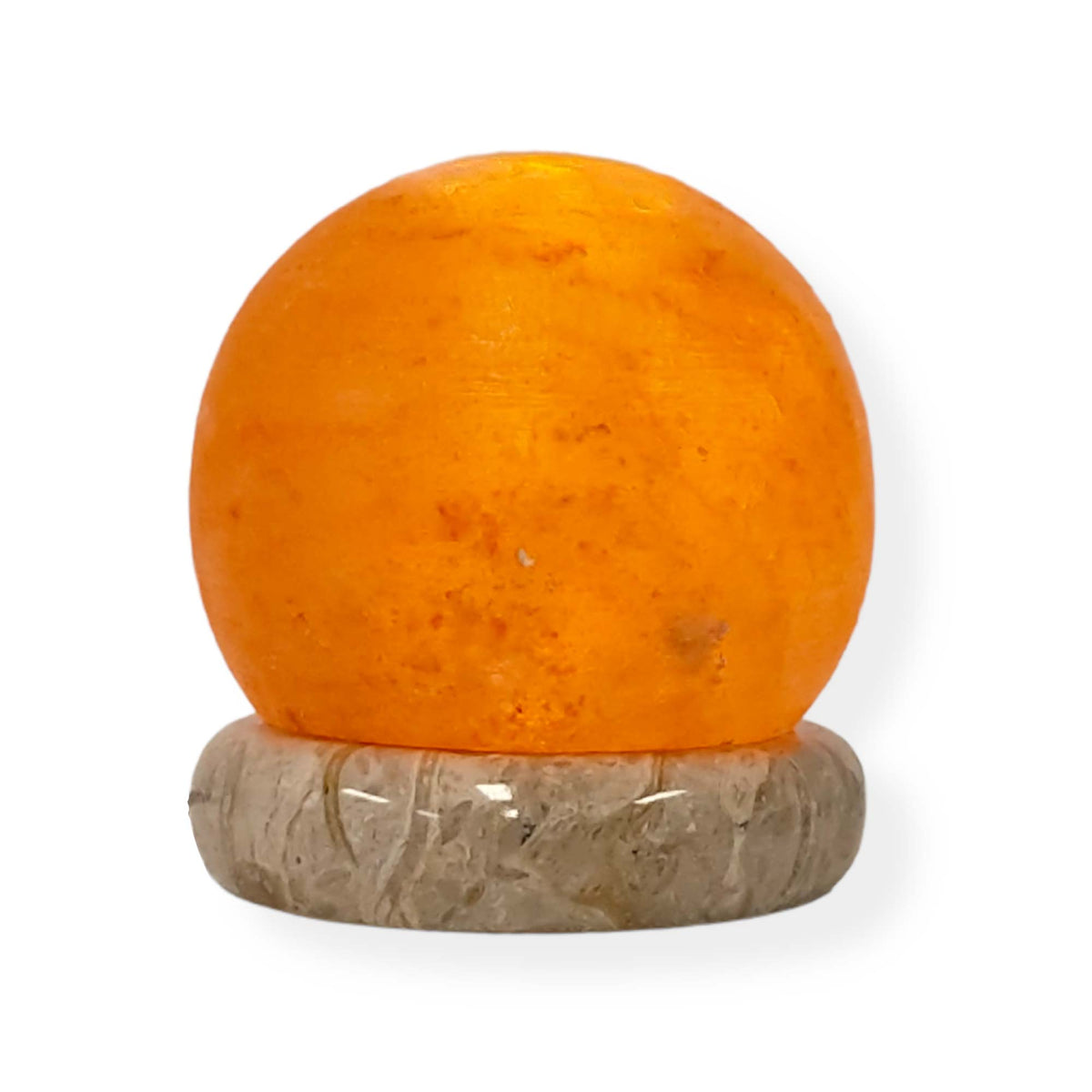 USB Colour Changing Salt Himalayan Lamp - Ball Sphere Shape Pink Rock LED Light V238-SUPDZ-43047389958
