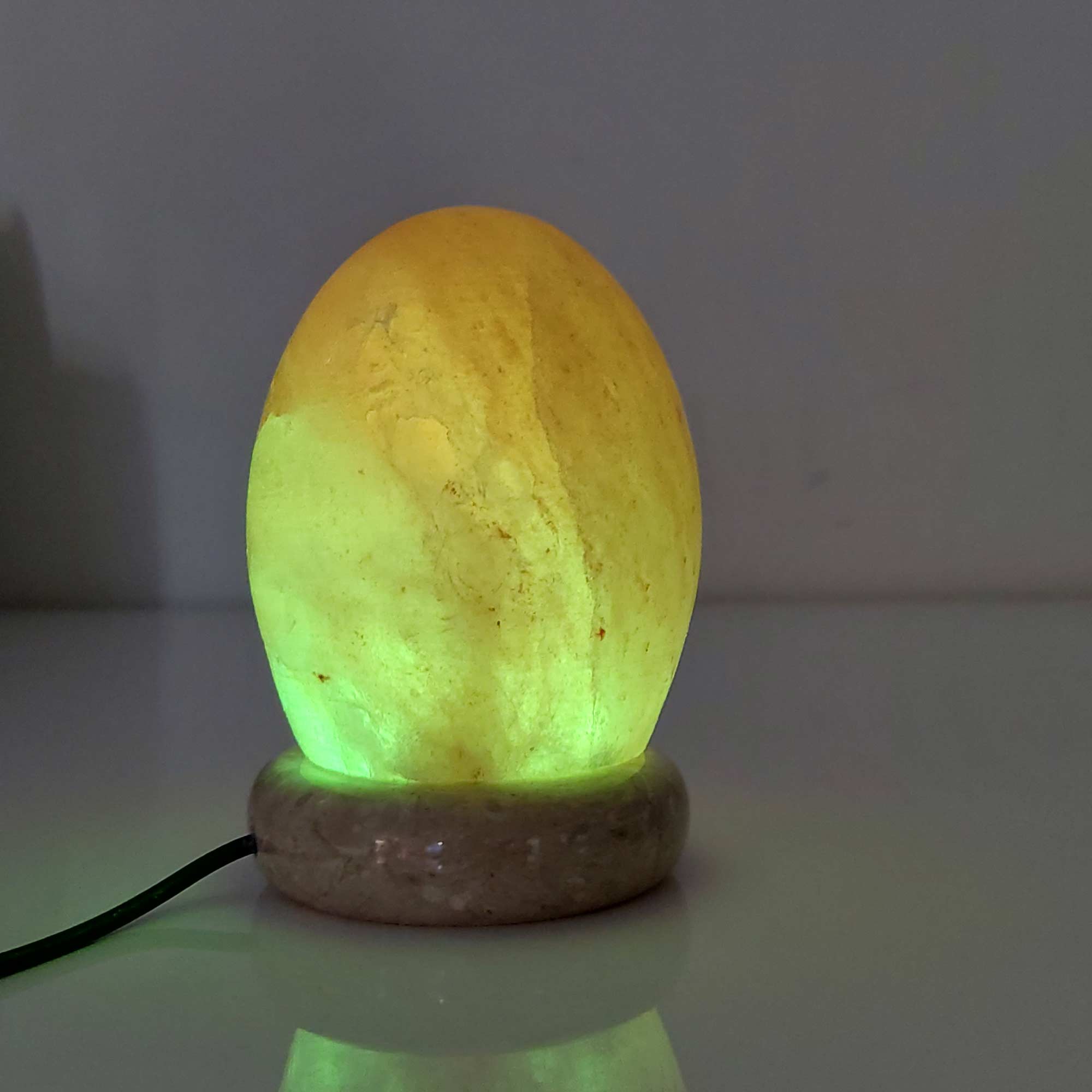USB Colour Changing Egg Shape Himalayan Pink Salt Lamp Color Change LED Light V238-SUPDZ-43047433798