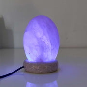 USB Colour Changing Egg Shape Himalayan Pink Salt Lamp Color Change LED Light V238-SUPDZ-43047433798