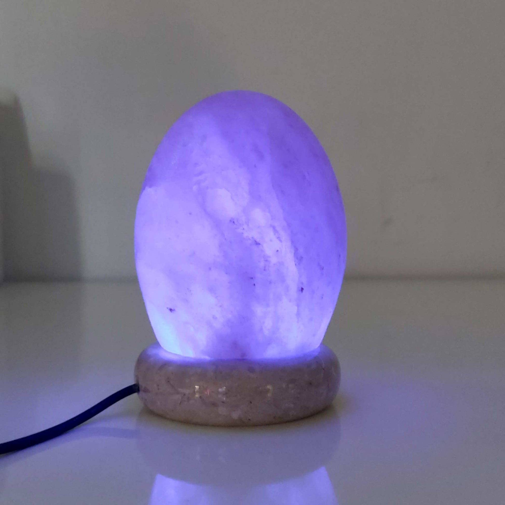 USB Colour Changing Egg Shape Himalayan Pink Salt Lamp Color Change LED Light V238-SUPDZ-43047433798