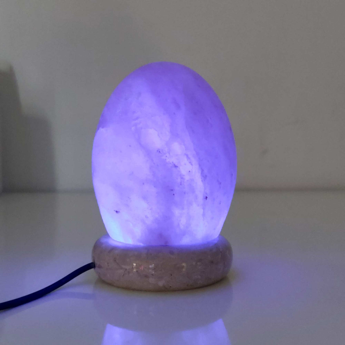 USB Colour Changing Egg Shape Himalayan Pink Salt Lamp Color Change LED Light V238-SUPDZ-43047433798