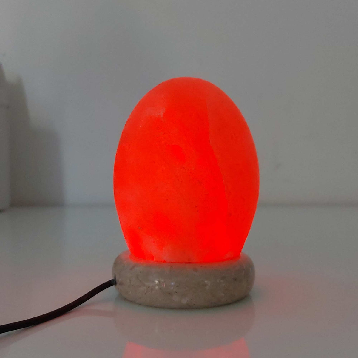 USB Colour Changing Egg Shape Himalayan Pink Salt Lamp Color Change LED Light V238-SUPDZ-43047433798