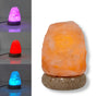USB Colour Changing Salt Himalayan Lamp - Natural Shape Pink Rock LED Light V238-SUPDZ-43047514438