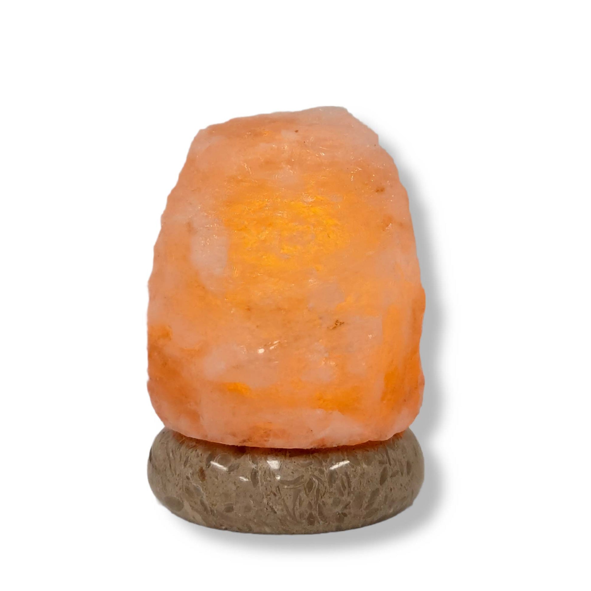 USB Colour Changing Salt Himalayan Lamp - Natural Shape Pink Rock LED Light V238-SUPDZ-43047514438