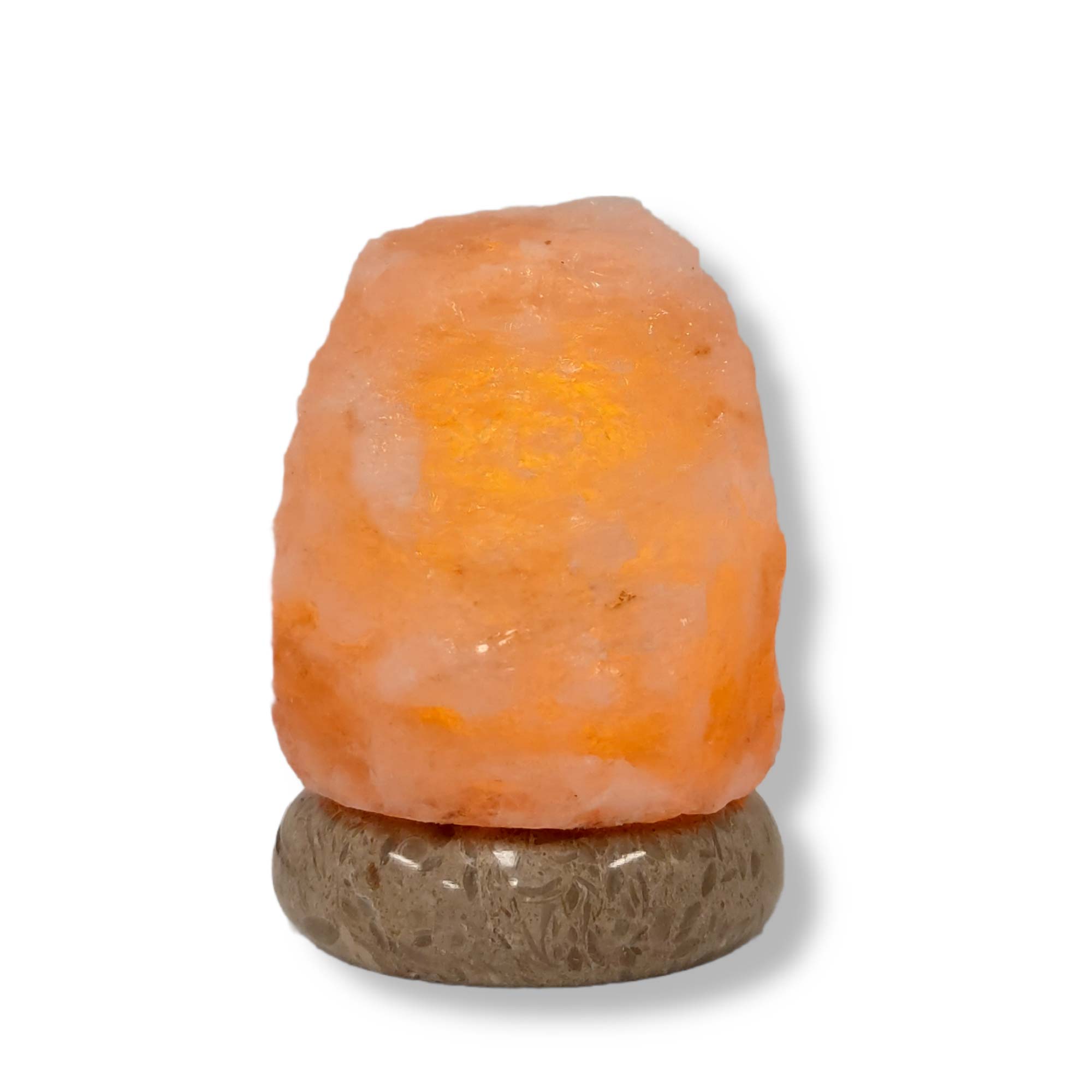 USB Colour Changing Salt Himalayan Lamp - Natural Shape Pink Rock LED Light V238-SUPDZ-43047514438
