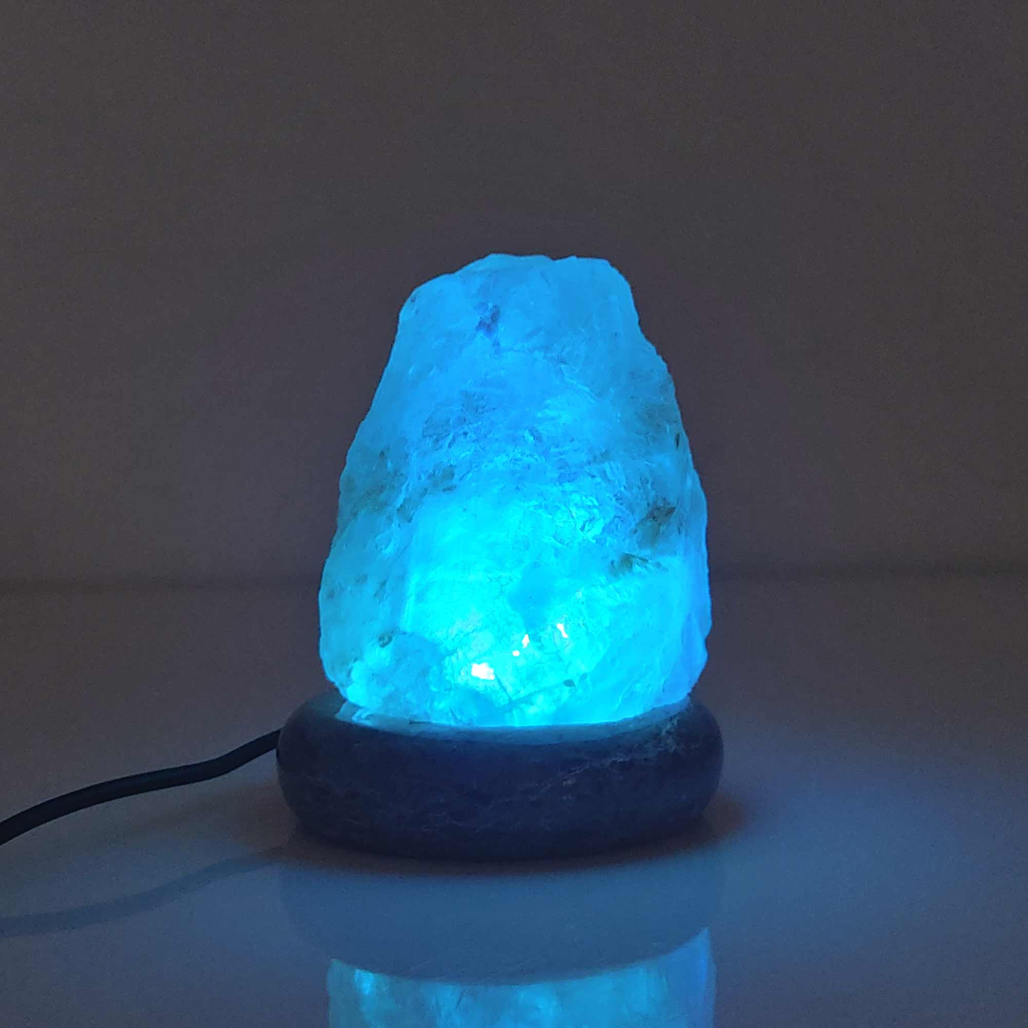 USB Colour Changing Salt Himalayan Lamp - Natural Shape Pink Rock LED Light V238-SUPDZ-43047514438