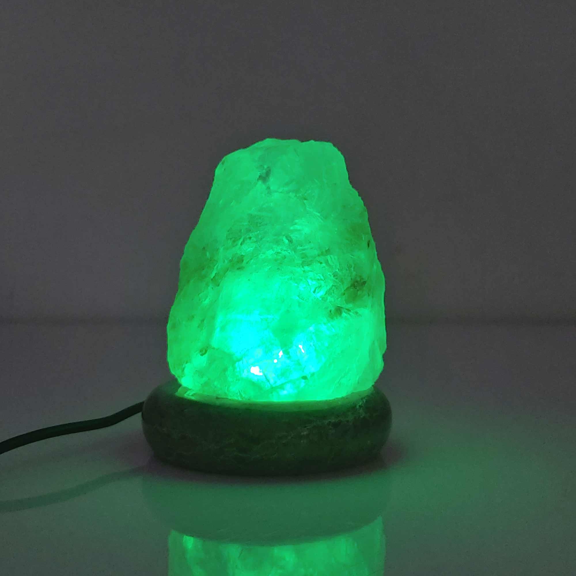 USB Colour Changing Salt Himalayan Lamp - Natural Shape Pink Rock LED Light V238-SUPDZ-43047514438