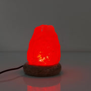 USB Colour Changing Salt Himalayan Lamp - Natural Shape Pink Rock LED Light V238-SUPDZ-43047514438