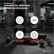 Social Hike 68cm Vibration Plate Machine Full Body Workout Platform Red V238-SUPDZ-48198929286