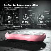 Social Hike 68cm Vibration Plate Machine Full Body Workout Platform Pink V238-SUPDZ-48198953222