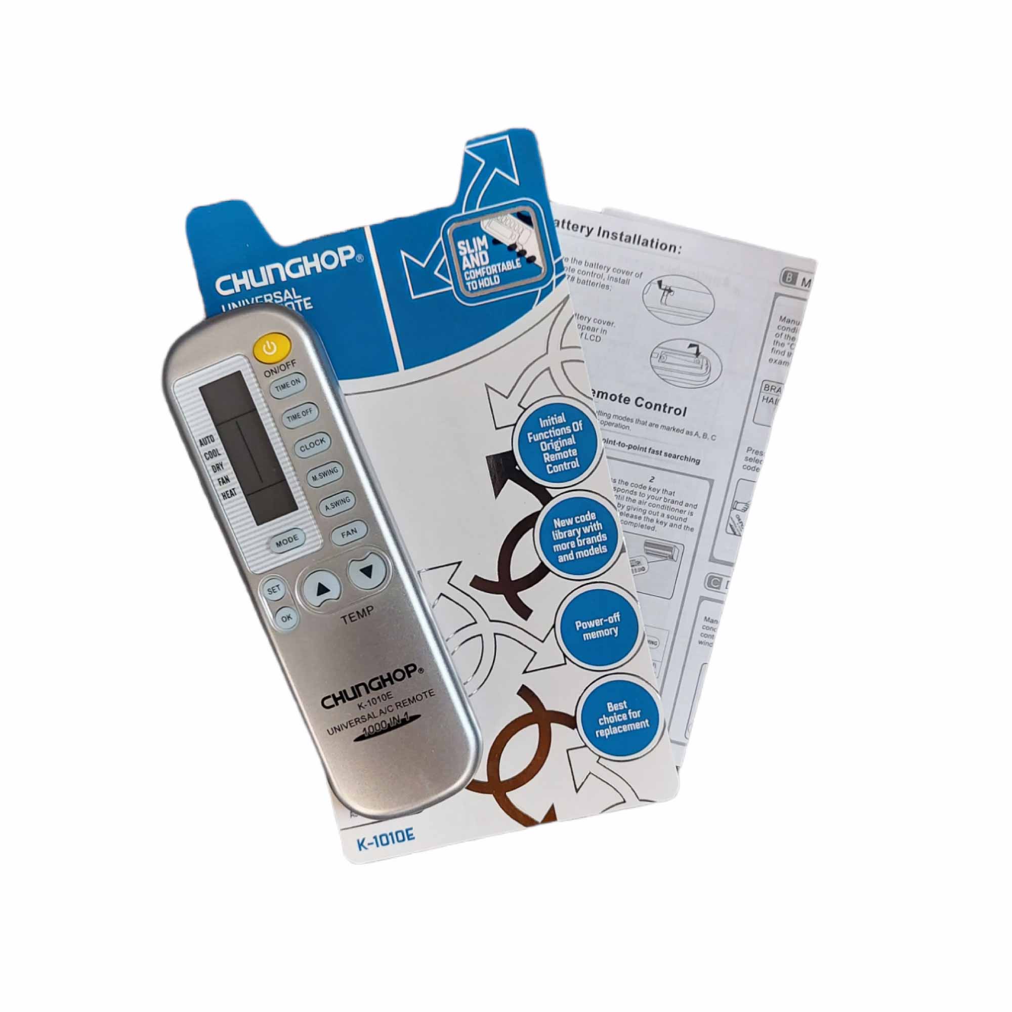Chunghop Air Conditioner AC Remote Control Compatible with SAPORO and More V238-SUPDZ-48205883014