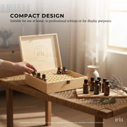 Orku 74 Essential Oil Bottle Storage Box Wooden Organiser Aromatherapy Case V238-SUPDZ-52711862150