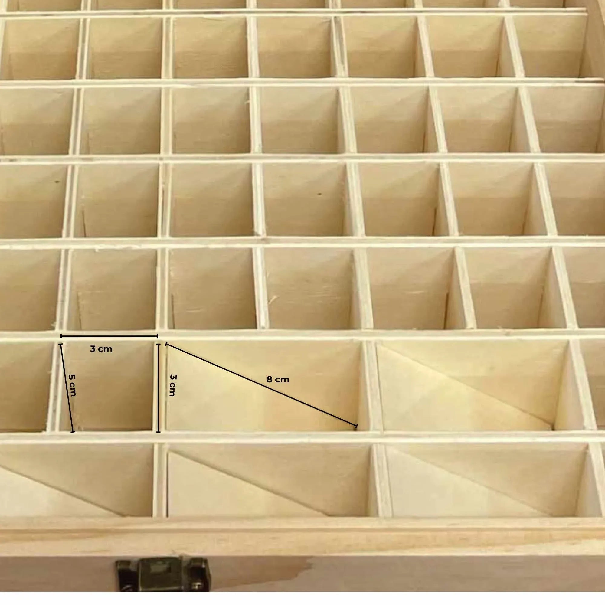Orku 74 Essential Oil Bottle Storage Box Wooden Organiser Aromatherapy Case V238-SUPDZ-52711862150
