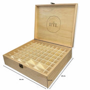 Orku 74 Essential Oil Bottle Storage Box Wooden Organiser Aromatherapy Case V238-SUPDZ-52711862150