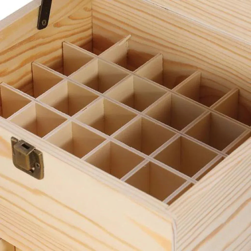 Orku 59 Essential Oil Bottle Storage Box - Wooden 3 Tier Aromatherapy Organiser V238-SUPDZ-52712450758