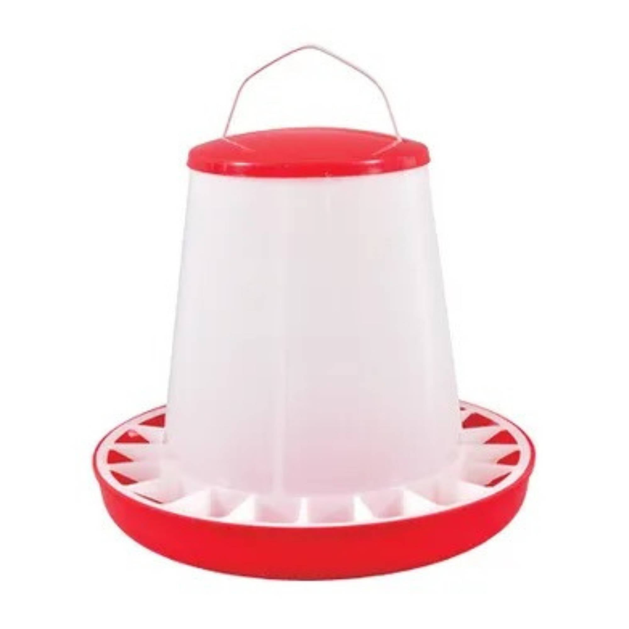 Rooster Farms 6Kg Automatic Chicken Feeder - Poultry Hen Feeding Seed Bucket V238-SUPDZ-52768013062