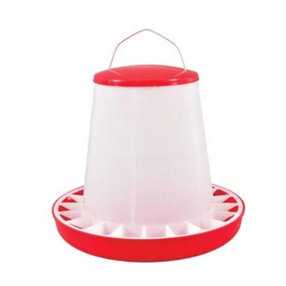 Rooster Farms 1.5Kg Automatic Chicken Feeder - Poultry Hen Feeding Seed Bucket V238-SUPDZ-52768034886