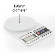 Klika Digital Kitchen Scales 10kg / 1gm Electronic Food Scale V240-10KGX46