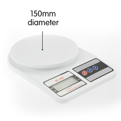 Klika Digital Kitchen Scales 10kg / 1gm Electronic Food Scale V240-10KGX46