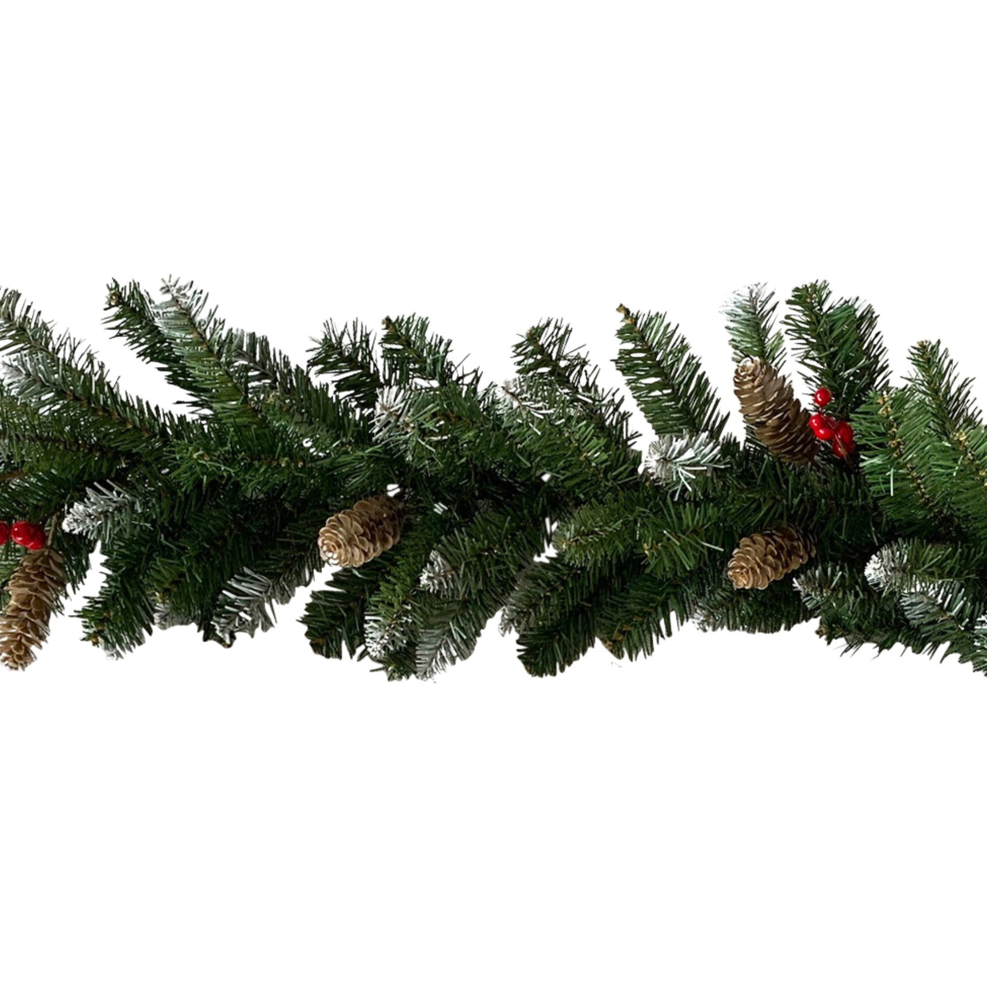 Christabelle 2.7m Christmas Garland with Pine Cones & Berries Pine Tree Decoration Ornament V240-112_BHZG9