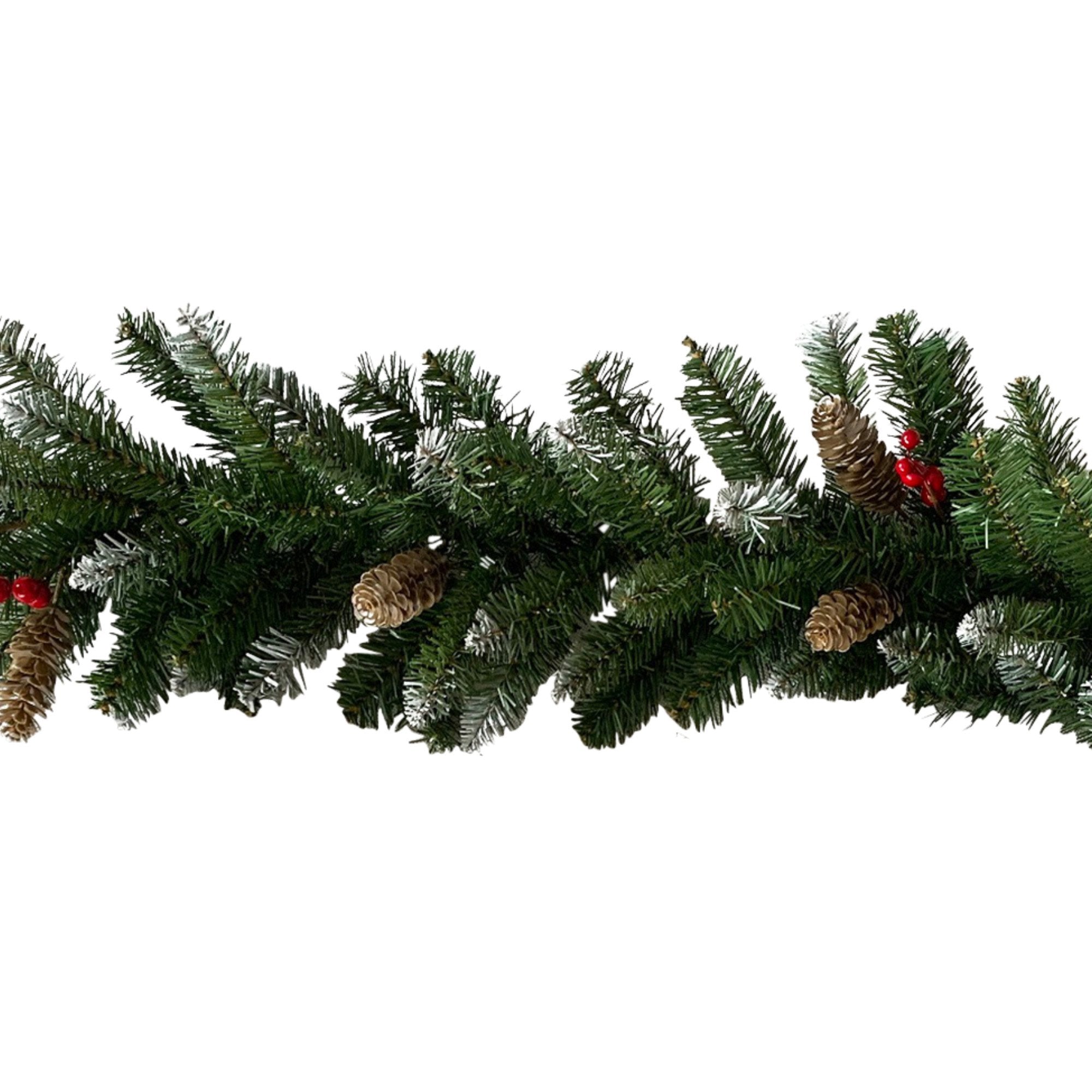 Christabelle 2.7m Christmas Garland with Pine Cones & Berries Pine Tree Decoration Ornament V240-112_BHZG9