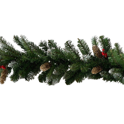 Christabelle 2.7m Christmas Garland with Pine Cones & Berries Pine Tree Decoration Ornament V240-112_BHZG9