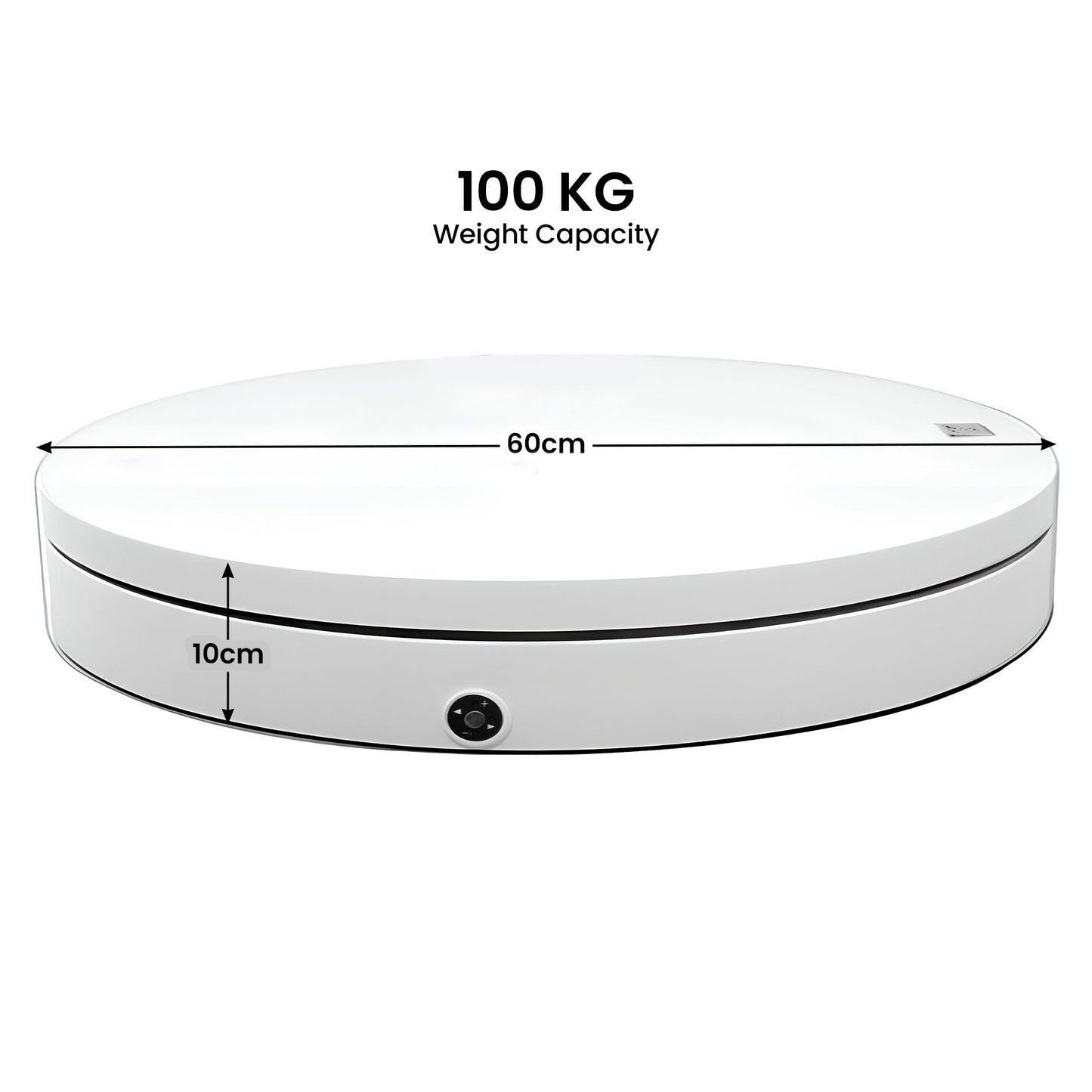 Christabelle 60cm 100kg Commercial-grade Electric Display Turntable Christmas V240-112_BKL100