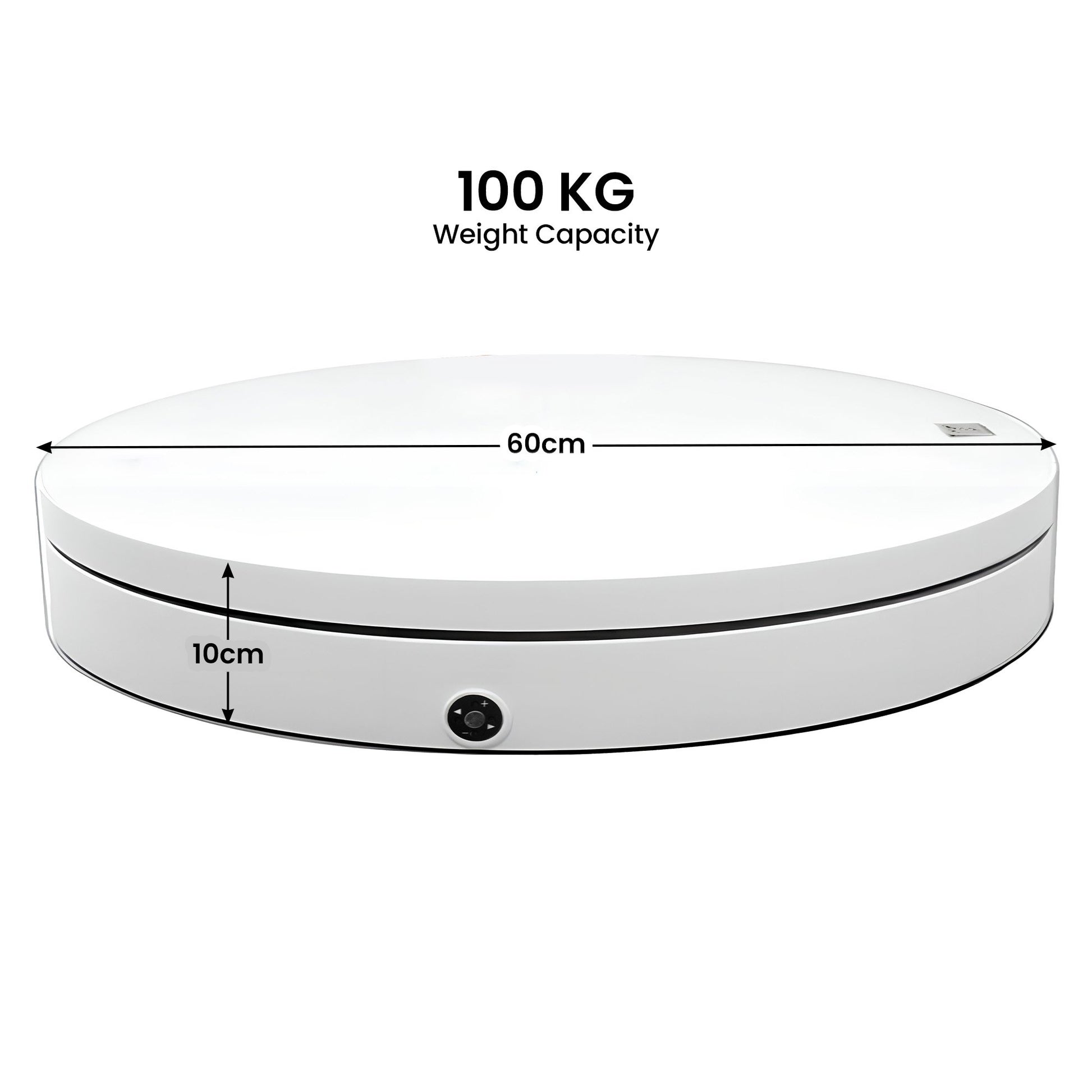 Christabelle 60cm 100kg Commercial-grade Electric Display Turntable Christmas V240-112_BKL100